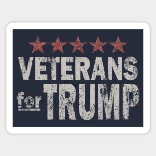 Veterans for Trump Sticker